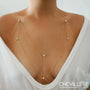 Bralette Bijou de Corps en Fine Chaîne et Cristaux