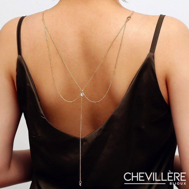Collier Chute de Dos Chevillère Bijoux
