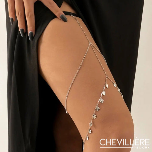 Chaine De Cuisse Argent - Chevillère Bijoux