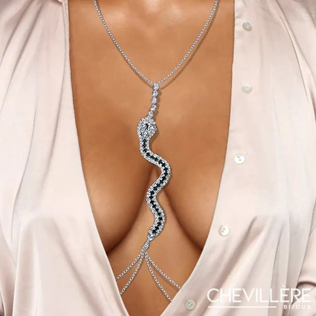 Chaîne De Poitrine Serpent - Chevillère Bijoux