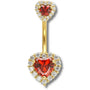 Piercing Clitoris À Capuchon Coeur