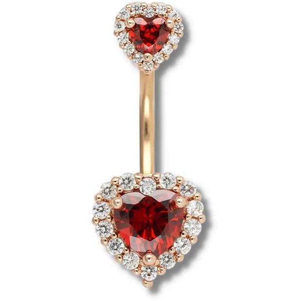 Piercing Clitoris À Capuchon Rouge - Chevillère Bijoux