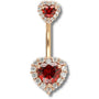 Piercing Clitoris À Capuchon Rouge